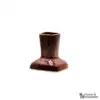 Miaustore vaso per erba gatta con terriccio e semi per fontanella STANDARD - noce