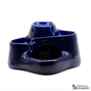 Miaustore fontaine à eau en céramique MINI - 1.2 l - Bleu