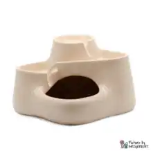 Miaustore ceramic drinking fountain MINI - 1.2 l - cream