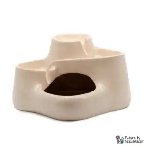 Miaustore fontaine en céramique MINI - 1.2 l - Crème
