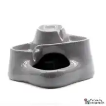 Miaustore ceramic drinking fountain MINI - 1.2 l - gray