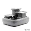 Miaustore ceramic drinking fountain STANDARD - 3.4 l - gray