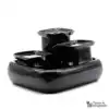 Miaustore ceramic drinking fountain STANDARD - 3.4 l - black