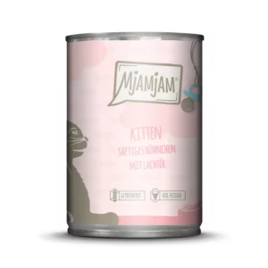 MjAMjAM KITTEN - Saftiges Hühnchen mit Lachsöl - 400 g