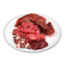 MjAMjAM Meal with delicious hearts - 125 g