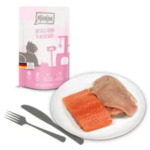 MjAMjAM Juicy Chicken & Wild Salmon - 125 g
