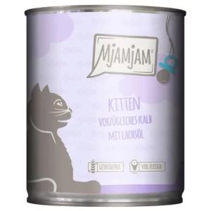 MjAMjAM KITTEN - Excellent veal with salmon oil - 800 g