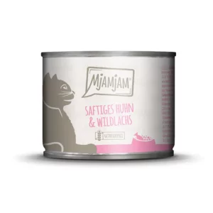 MjAMjAM Poulet juteux & saumon sauvage - 200 g