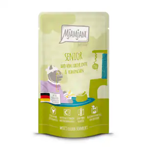 MjAMjAM DUO SENIOR - con anatra e coniglio - 125 g