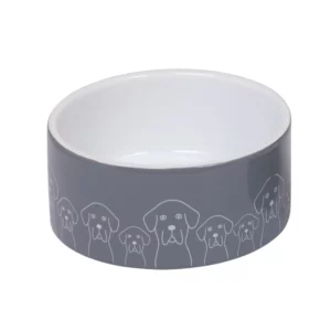 Nobby ceramic bowl with dog motifs - DM 18 cm