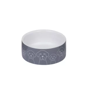 Nobby ceramic bowl with dog motifs - DM 12 cm