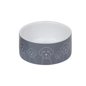 Nobby ceramic bowl with dog motifs - DM 15 cm