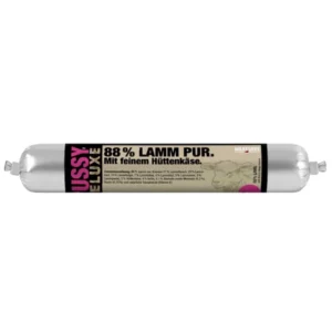 Fleischeslust PUSSY DELUXE agneau PUR saucisse - 100 g