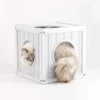 QUBLO Modular play cave for cats - Light gray