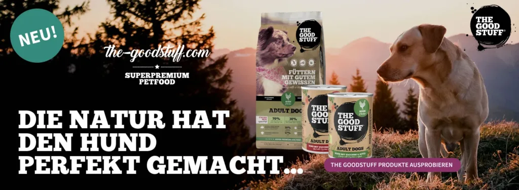 THE GOODSTUFF Hundefutter für Hunde
