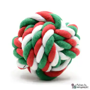 Spielball Kordel - DM 8 cm