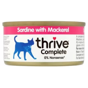 Thrive Sardine avec Mackerel - 75 g