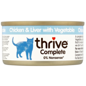 Thrive Pollo e fegato con verdure - 75 g