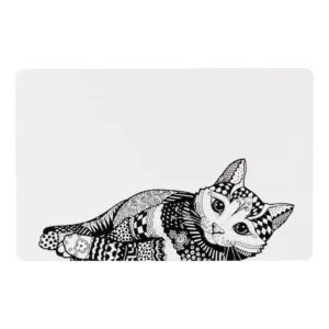 TRiXiE bowl mat with mandala cat