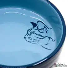 TRiXiE Ciotola in ceramica - DM 15 cm - Blu