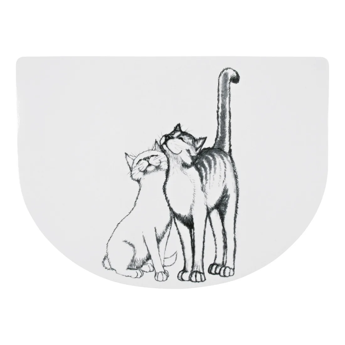 TRiXiE Tapis pour écuelle "Chats câlins"
