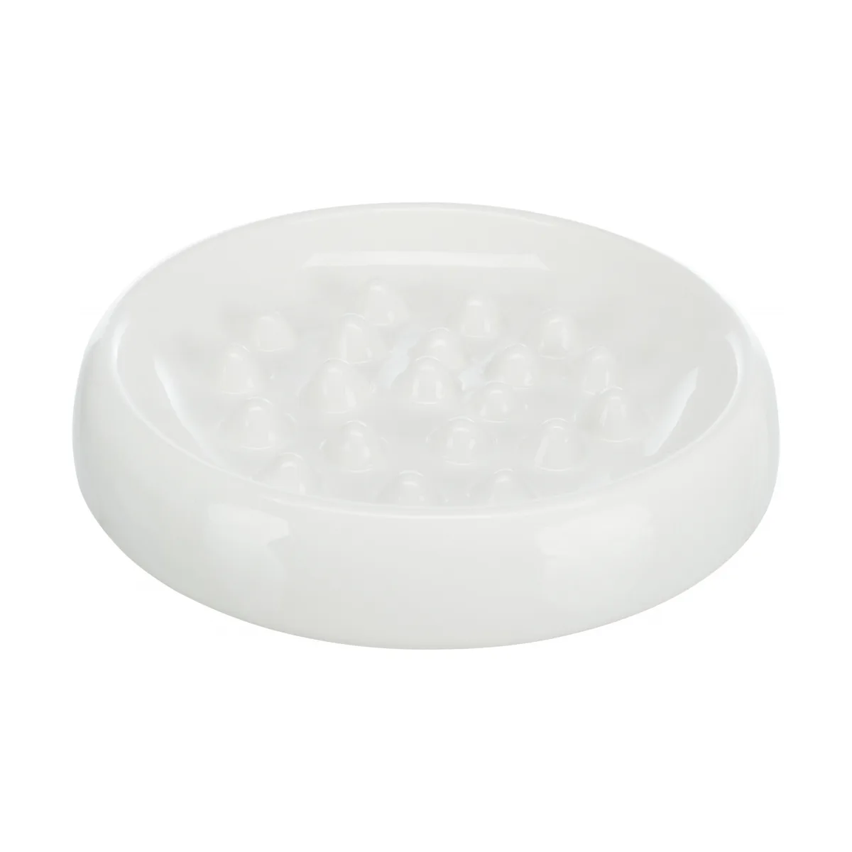 TRiXiE Slow Feed ceramic bowl - White