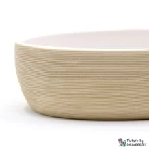 WOLTERS Diner Stone for Cats - Gamelle en céramique - ovale - beige