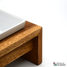 WOLTERS Meshidai Siam True - gamelle en céramique sur support en bois