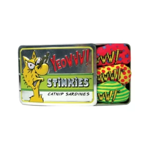 YEOWWW! 3er Pack Stinkies in Blechdose - Catnip Sardinen