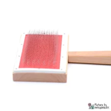 CAMON plucking brush made of wood for dogs - Maxi