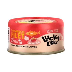 Lucky Lou EXTRA FOOD Tuna fillet with apple in broth - 70 g