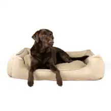 Bjørnfjell Lit pour chien Senja - L - Beige