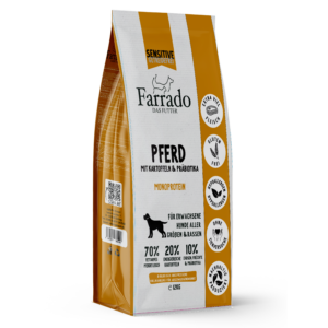 Farrado cheval avec pommes de terre & fruits - 12 kg
