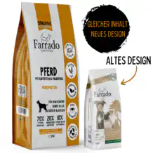 Farrado horse with potatoes & fruit - 12 kg