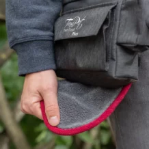 TrendPet TwinTreat PLus - Borsa per spuntini intelligente con cintura e asciugamano
