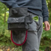 TrendPet TwinTreat PLus - Borsa per spuntini intelligente con cintura e asciugamano