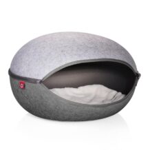 Nido per gatti CanadianCat - grigio chiaro / grigio scuro