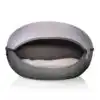 CanadianCat cat nest - light gray / dark gray