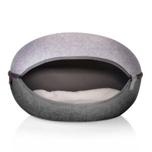Nido per gatti CanadianCat - grigio chiaro / grigio scuro