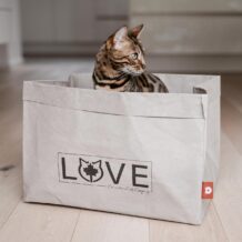 CanadianCat Winnipeg letto per gatti in carta lavabile