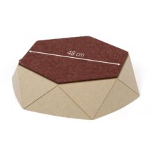 Cestino per gatti CanadianCat "Zoey" - Beige