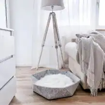 CanadianCat Panier pour chat "Zoey" - Gris clair