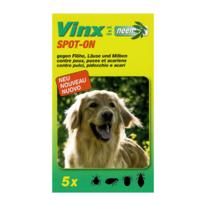 Vinx With neem - SPOT-ON - Dog - 5x1ml