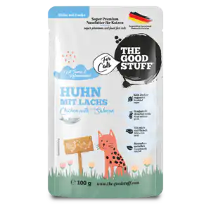 THE GOODSTUFF Chicken with salmon - 100 g