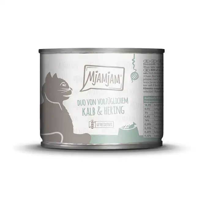 MjAMjAM DUO Squisito vitello e aringa - 200 g