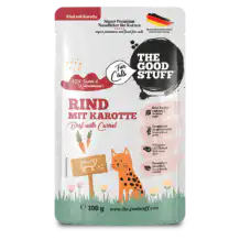 THE GOODSTUFF Beef with carrot - 100 g