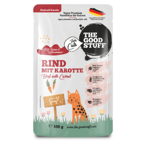 THE GOODSTUFF Manzo con carote - 100 g