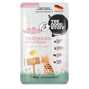 THE GOODSTUFF Tacchino con zucca - 100 g