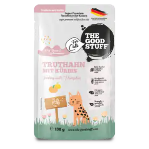 THE GOODSTUFF Turkey with pumpkin - 100 g