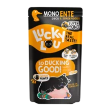Lucky Lou SUPERMONO DUCK con estratto di mirtillo e cozze dalle labbra verdi - 125 g